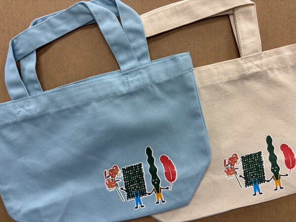 すっきーとえんぞうトートバッグ画像