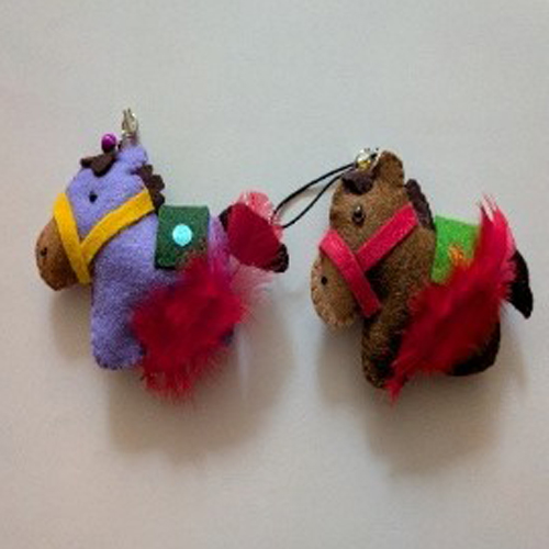 馬のマスコット画像